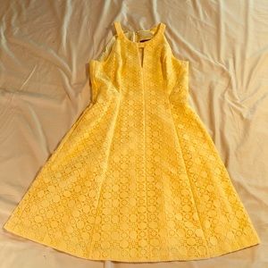 NWT White House Black Market fit and flare dress